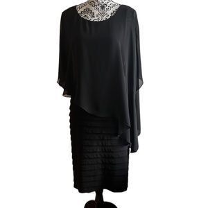 Adrianna Pappel Formal/SemiFormal Black Dress